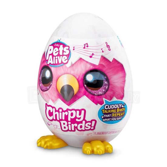 Zuru – Interaktīvas mīkstās putniņas 🐦🎶